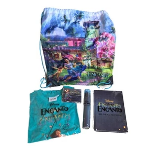 Lote Promocional Película Disney Encanto Paquete Bolso Camisa Diario Lápices Bloc de Notas NUEVO - Imagen 1 de 5