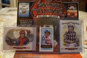 Lot 3 Jose Santos 2018 Goodwin Champions Lumberjack Mini Goudey #G37, 33 and 83 - Picture 1 of 5