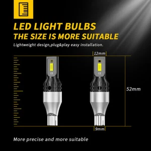 1x Signal Lamp T15 Led Canbus 3570SMD W16W Led Bulbs For Backup Parking Light - Picture 1 of 6