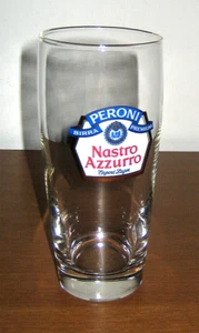 BICCHIERE BIRRA PERONI NASTRO AZZURRO Premium Export Lager Originale Vintage - Foto 1 di 4
