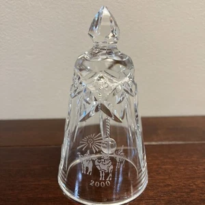 Waterford Crystal Christmas Bell 2000 - Picture 1 of 6