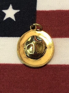 Rare Vintage Original 1970's Vietnam Era U.S. Army Campaign Hat Charm - Bild 1 von 8