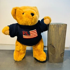 Peluche vintage POLO SPORT Ralph Lauren 14" 1997 orsacchiotto con gambe snodate RARO🔥 - Foto 1 di 16