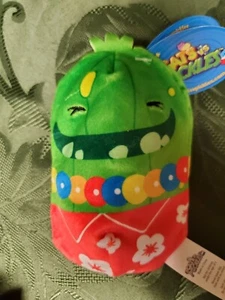 Cats vs Pickles 4 Zoll Sitzsack Plüsch Vacay Shawn the Pickle #203 Neu mit Etikett  - Bild 1 von 3