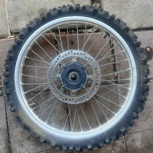 84 HONDA CR 125 CR125 CR 125R OEM FRONT WHEEL FRONT RIM 44601-KA3-730ZA - Picture 1 of 11