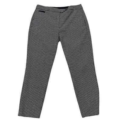 United цвета Benetton брюки женщин 10 черный белый платье брюки - Изображение 1 из 4