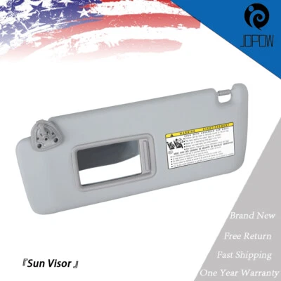 74320-48260-B0 Para 2004-2006 2007 Toyota Highlander Visor Solar Cinza Lateral do Motorista - Imagem 1 de 4