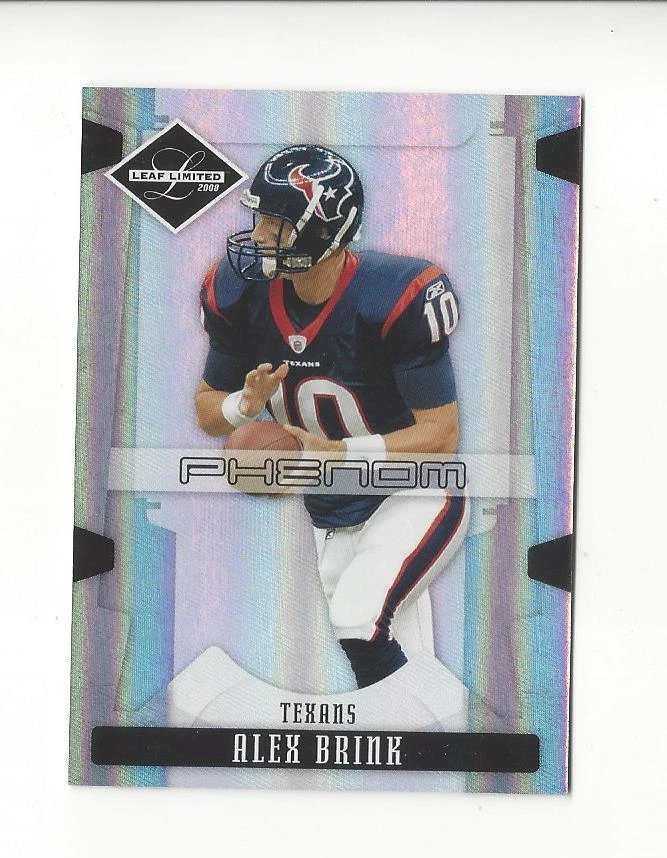 2008 Leaf Limited Football Rookie Card RC Singles xxx/999 - You Choose - Image 1 of 1