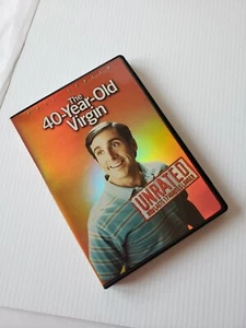 The 40-Year-Old Virgin DVD 2005 Unrated Steve Carell Paul Rudd Like New READ - Picture 1 of 4
