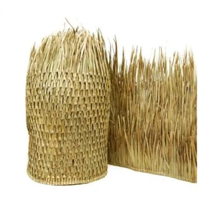 NEW Mexican Palm Thatch Runner Rain Cape 35 in. H x 60 ft. Tropical Plant Decor - Picture 1 of 9