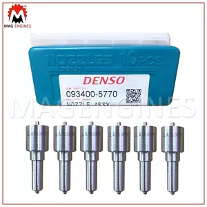 093400-5770 / 23620-17010 x6 DENSO GENUINE NOZZLE ASSY SET 1HD-T FOR LANDCRUISER - Foto 1 di 4