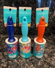 Lot of 3 Pioneer Woman Lint Rollers Breezy Blossom Vintage & Heritage Floral