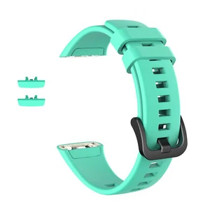Silicone Watch Band Replacement Adjustable S3B8 - Picture 1 of 8