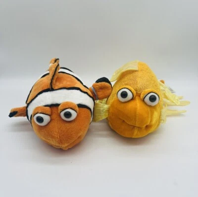 Peluche Webkinz Clown Fish HM219 Fantail Goldfish HM218 nuevo con código Nemo sin usar Foto 1 de 4