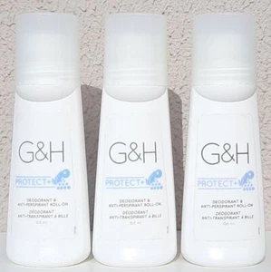 X Amway G&H protect+ Deodorant & Anti-Perspirant Roll-On 100 ml 1/3PCS New UK - Picture 1 of 2