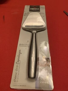 BOSKA Stainless Steel Cheese Slicer - Copenhagen For Semi Hard & Hard Cheese - Picture 1 of 3
