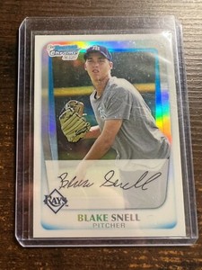 A122,045 - 2011 Bowman Chrome Draft Prospects Refractors #BDPP52 Blake Snell