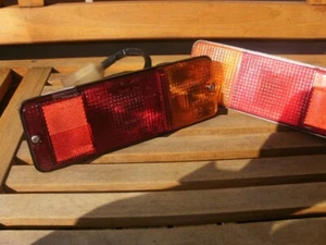 BEDFORD RASCAL TRUCK PICK UP REAR LIGHTS PAIR - Picture 1 of 3