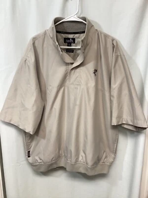 Chaqueta Ashworth Weather System beige manga grande 1/2 resistente al agua y al viento Foto 1 de 4