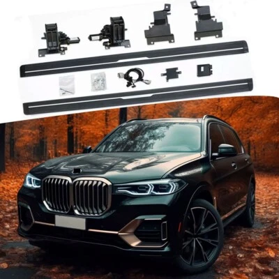 Deployed Running Boards Fits for BMW X7 2019-2025 Electric Side Steps Aluminium - Image 1 of 4