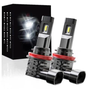 H11 LED Headlight Super Bright Bulbs Kit 10000K White 330000LM Low Beam - Picture 1 of 10