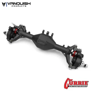 Vanquish VPS08350 Currie Portal F9 Front Axle Black Anodized : SCX10-II - Picture 1 of 1