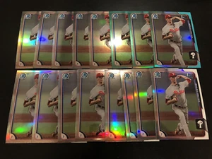 (16) 2015 Bowman Chrome Draft Bailey Falter Lote #3 - Piratas - Todos los refractores - Imagen 1 de 2