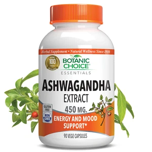 Extracto de Ashwagandha 450mg 90ct cápsulas - Imagen 1 de 4