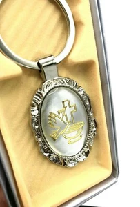 24pc Recuerdos De Bautiso Niño niña Mi Bautizo Baptism Party Favors Boy Keychain - Picture 1 of 4