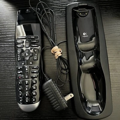 Logitech Harmony One Universal Remote & AC Adapter L-LW20 815-000038 W/ Dock SG3 - Image 1 of 4