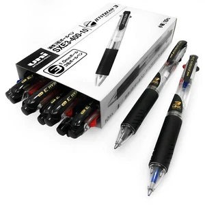 10x Uni-Ball Jetstream 3 in 1 Retractable Ballpoint Pen - 1.0mm - Black/Blue/Red - Bild 1 von 4