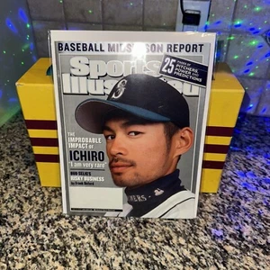 Ichiro Suzuki July 8, 2002, Sports Illustrated magazine. No label, never read. - Picture 1 of 4