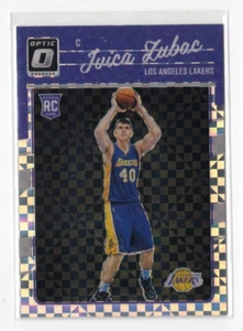 2016/17 PANINI DONRUSS OPTIC IVICA ZUBAC CHECKERBOARD PRIZM RC SP - Picture 1 of 1