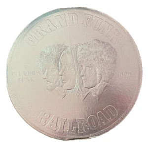 12" LP~GRAND FUNK RAILROAD~ 1972~ E PLURIBUS FUNK~ SILVER FOIL COLOR - Imagen 1 de 15