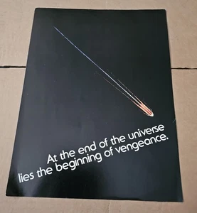 Star Trek: La ira de Khan 1982 plegable promocional/fotos impresionantes, de gran tamaño - Imagen 1 de 3