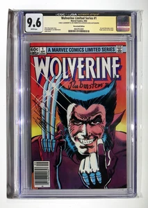 CGC 9.6 WP 1982 WOLVERINE #1 NEWSSTAND LIMITED SIG SERIES CHRIS CLAREMONT - Bild 1 von 2