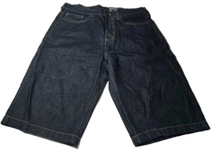 Vintage Sean John Y2K Hip Hop Hamilton Relaxed Fit dunkelblau Denim Jeansshorts - Bild 1 von 6