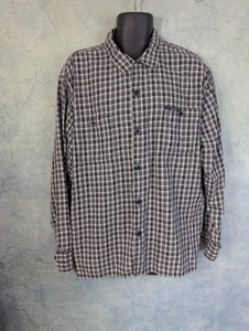 Ralph Lauren Jeans Co. Shirt Men's XL Black Check Plaid Collar Button Up - Picture 1 of 9
