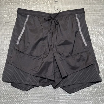 Pantalones Cortos Nike Tech Pack 2 en 1 Correr Negros Para Hombre Medianos CT2379 Forro Reflectante Foto 1 de 4