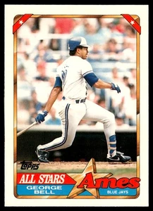 1990 Topps Ames All-Stars George Bell Toronto Blue Jays #22 - Picture 1 of 2