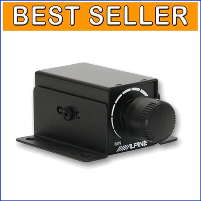 Adjustable Remote Bass Control for Car Audio - Fits Multiple Amp Models - Image 1 of 4