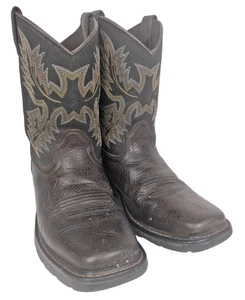 VINTAGE ARIAT WESTERN BESTICKTE STIEFEL Herren US GRÖSSE 5 UK 4 EU 36,5 - Bild 1 von 17