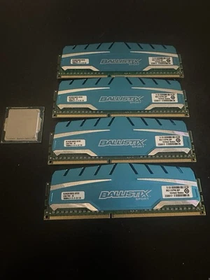16GB DDR3-1600 Ram+ I5-4690k CPU Combo - Image 1 of 4