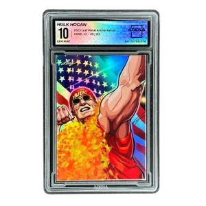 Hulk Hogan 2023 Leaf Metal Anime Nation 49/83 Arena Club 10 #ANB-12 - Bild 1 von 2