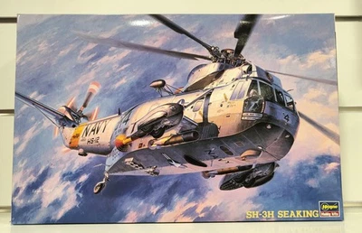 SH-3H Sea King Sikorsky elicottero militare modellino kit 1-48 hasegawa - Immagine 1 di 3