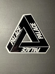 Palace Triferg Sticker Black & White - Picture 1 of 2