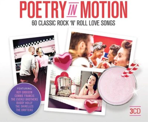 Various Artists Poetry in Motion: 60 Classic Rock 'N' Roll Love Songs (CD) - Image 1 of 1