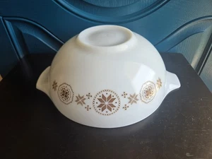 Large 4QT #444 Vintage Pyrex Town & Country Cinderella Mixing Bowl - Picture 1 of 24