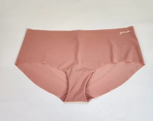 Victoria's Secret PINK Seamless Hipster Panty Logo Peach Pink Gr. XXL Neu ohne Etikett - Bild 1 von 9
