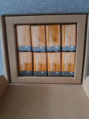 AmazonBasics 6LR61-4PK 9 Volt Everyday Alkaline Batteries - Image 1 of 2